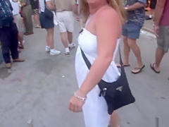 Crazy pornstar in horny voyeur, big tits porn scene