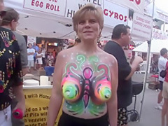 Crazy pornstar in horny voyeur, big tits porn scene