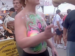 Crazy pornstar in horny voyeur, big tits porn scene