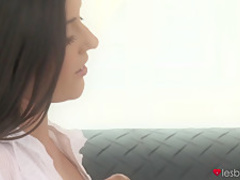 Fabulous pornstars Eva Strauss, Whitney in Amazing Cunnilingus, Fingering adult movie