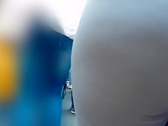 Big butt in white pants pawg
