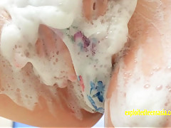 Hikari Eto Jav Idol Debut Teases With Her Hands Over Pussy Then Takes Shower Lovely Big Tits