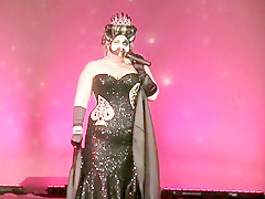 Burlesque Strip SHOW 012 Nina La Voix Nude Jessica