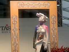 Bodypaint Fashionshow Nude Show Prague