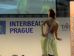 Bodypaint Fashionshow Nude Show Prague