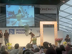 Bodypaint Fashionshow Nude Show Prague