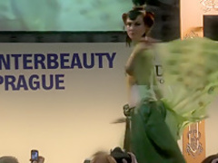 Bodypaint Fashionshow Nude Show Prague