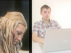 Horny pornstar in hottest tattoos, college porn movie