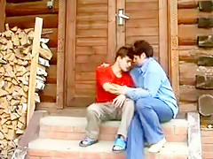 Old techer and student