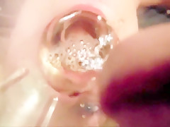 Whores Throat Used As Urinal