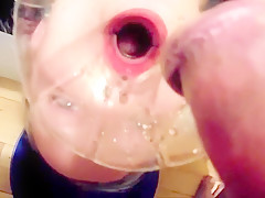 Whores Throat Used As Urinal