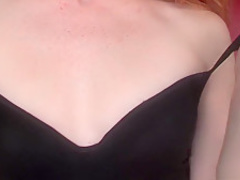 Incredible pornstar in crazy redhead, lingerie sex video