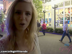 Fabulous pornstar Rachel James in Amazing Blonde, College porn scene