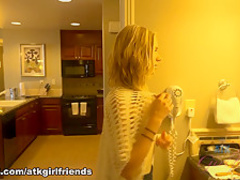 Fabulous pornstar Rachel James in Amazing Blonde, College porn scene