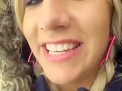 WETLOOK LEGGIN SPERMAWALK FICK IM LADEN