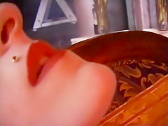 Hottest pornstar Mistress Sonja in exotic spanking, redhead adult scene