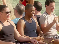 Exotic pornstar in Horny Reality, Group sex porn clip