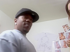 Horny pornstar Angelica Sweet in crazy college, interracial adult scene