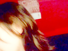 Exposed strips and sucks boyfriends dick