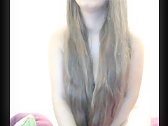 Long-Haired Teasing Babe