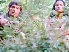 Little college girl and tribu african