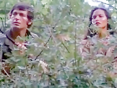 Little college girl and tribu african