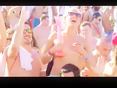 Spring Break tit flashing