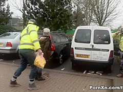 Incredible pornstar in Crazy Public, MILF sex clip