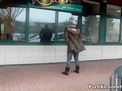 Incredible pornstar in Crazy Public, MILF sex clip