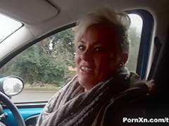 Incredible pornstar in Crazy Public, MILF sex clip