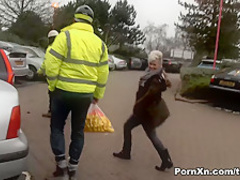 Incredible pornstar in Crazy Public, MILF sex clip