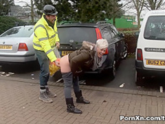 Incredible pornstar in Crazy Public, MILF sex clip