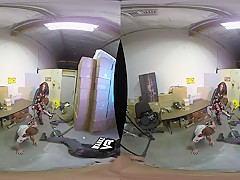 Adriana Chechik & Arya Fae & Megan Rain in Zombie Slayers - WankzVR