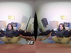 Adriana Chechik & Arya Fae & Megan Rain in Zombie Slayers - WankzVR