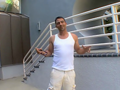 Horny pornstar Adriana Luna in exotic lingerie, brazilian sex scene