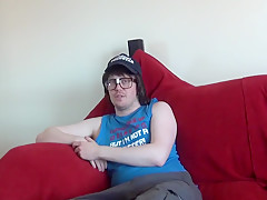 Hottest pornstar Candi Blows in horny redhead, facial adult clip