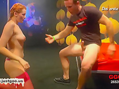 Horny pornstar in Hottest Bukkake, Gangbang sex video