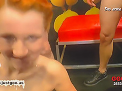 Horny pornstar in Hottest Bukkake, Gangbang sex video