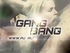 Horny pornstar Leyre Pajon in Best College, Gangbang xxx scene