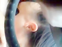 Car cam creampie