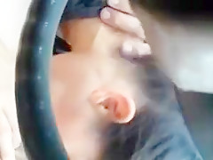 Car cam creampie