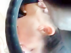 Car cam creampie