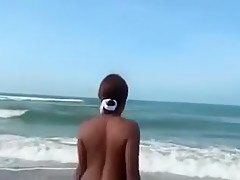 Fabulous Black and Ebony, Beach adult scene