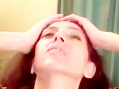 Milf karolina masturbates her mature pussy