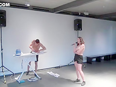 Naked on Stage Letizia Giuliani and Pfalzer 022