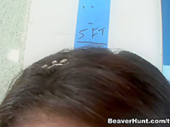 Hottest pornstar Vanessa Leon in Horny Stockings, Brunette porn clip