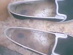 Cute girl with beautiful feet