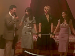 Horny pornstars Ashlyn Rae and Mallory Rae Murphy in fabulous facial, blonde sex clip