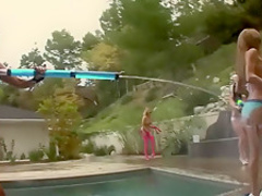 Fabulous pornstars Ricki White, Codi Carmichael and Jayden James in amazing cumshots, facial porn clip