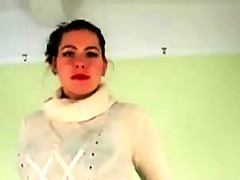 Hairy girl eva introduces herself